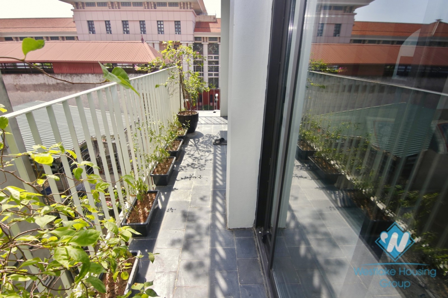 Two bedroom apartment for rent in the center of Hoan Kiem, Hanoi